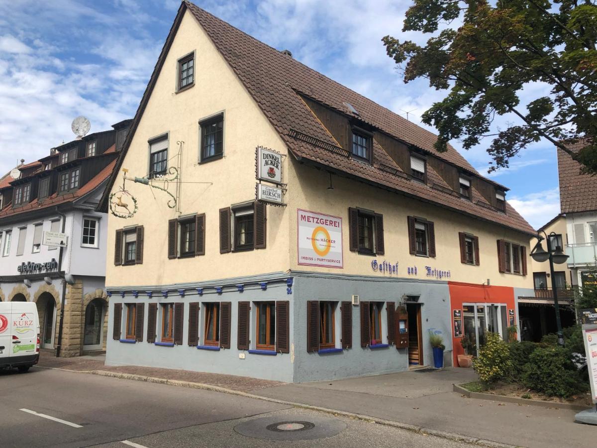 Gasthof Zum Hirsch Заксенхайм Екстериор снимка